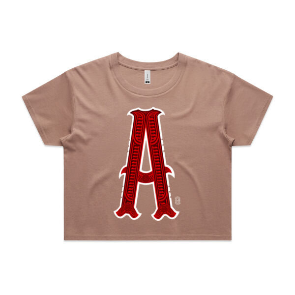 A- Whero Womans Crop Tee Thumbnail