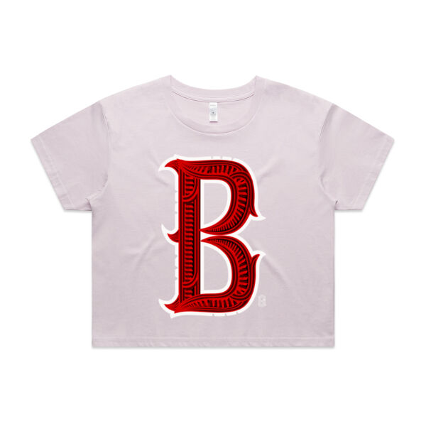 B- Whero Womans Crop Tee Thumbnail