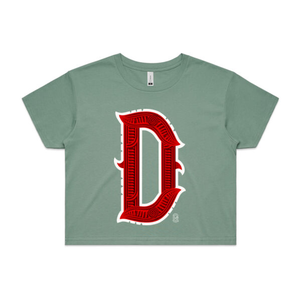 D- Whero Womans Crop Tee Thumbnail
