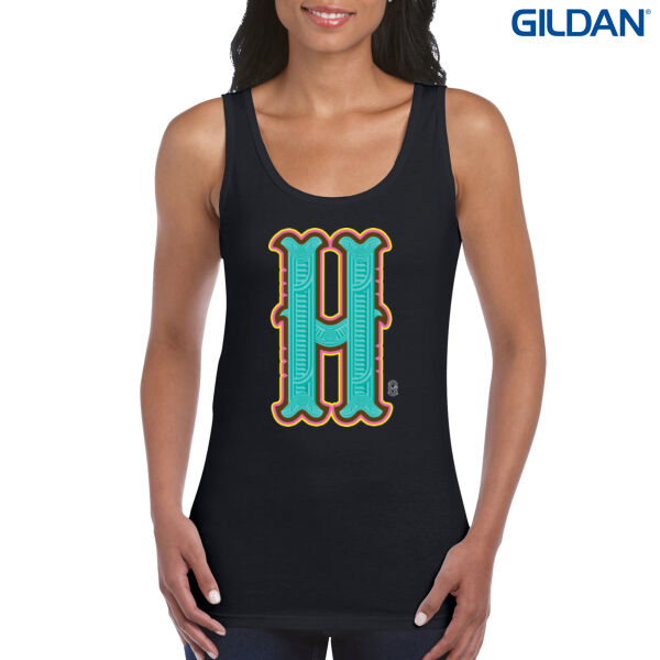 H- Moana Womans Fitted Singlet Thumbnail