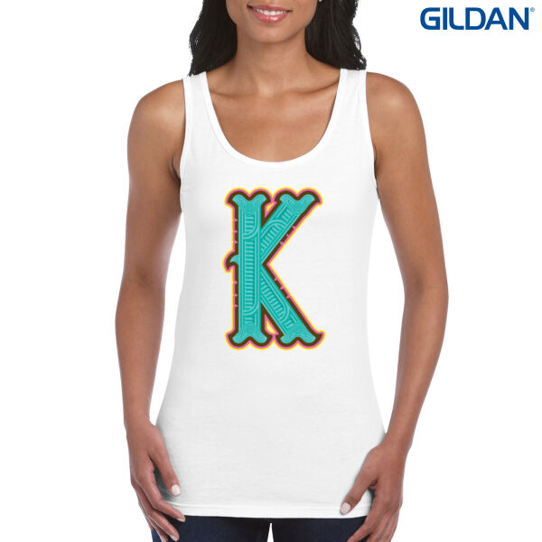 K- Moana Womans Fitted Singlet Thumbnail