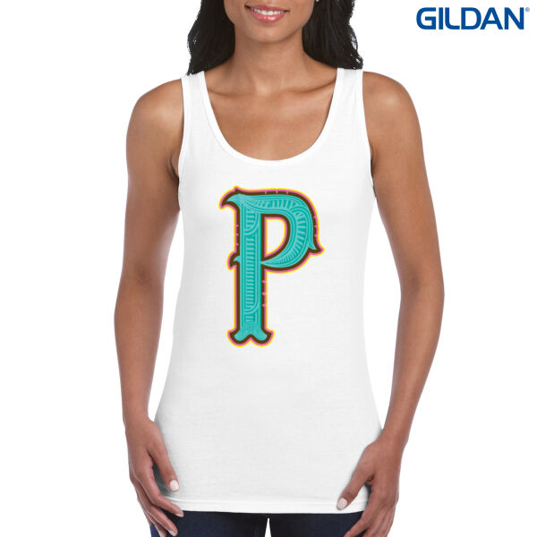 P- Moana Womans Fitted Singlet Thumbnail