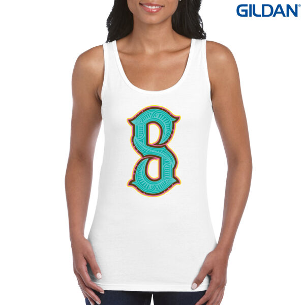 S- Moana Womans Fitted Singlet Thumbnail