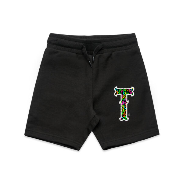 T- Kowhaiwhai Kids Track Shorts Thumbnail
