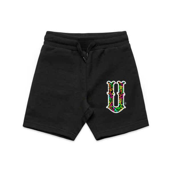 U- Kowhaiwhai Kids Track Shorts Thumbnail