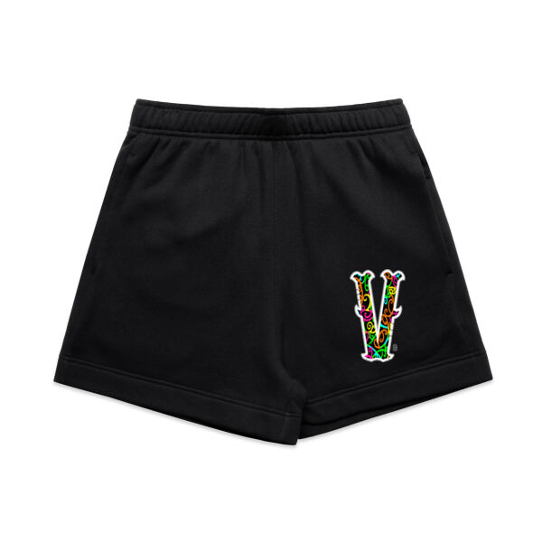 V- Kowhaiwhai Woman Track Shorts Thumbnail