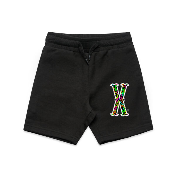 X- Kowhaiwhai Kids Track Shorts Thumbnail