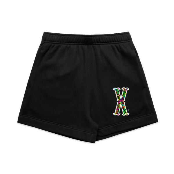X- Kowhaiwhai Woman Track Shorts Thumbnail