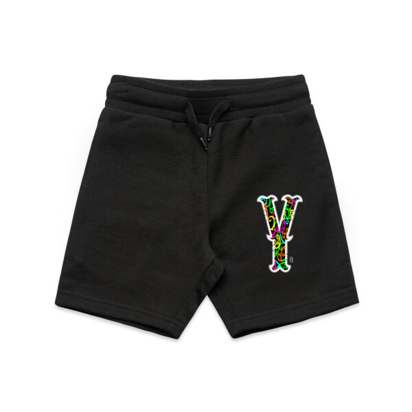 Y- Kowhaiwhai Kids Track Shorts Thumbnail